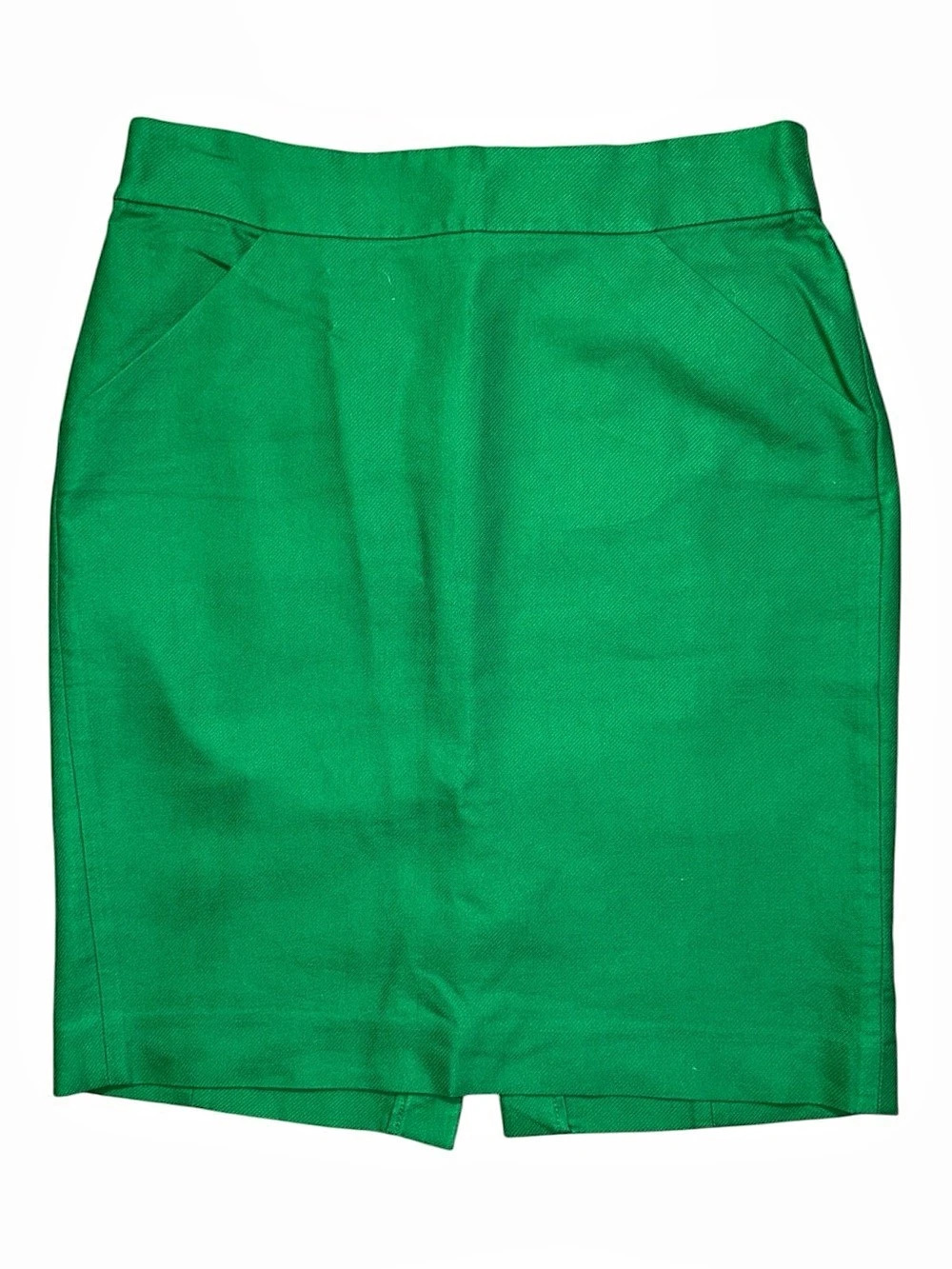 J.Crew No. 2 Pencil Skirt Green Size 4